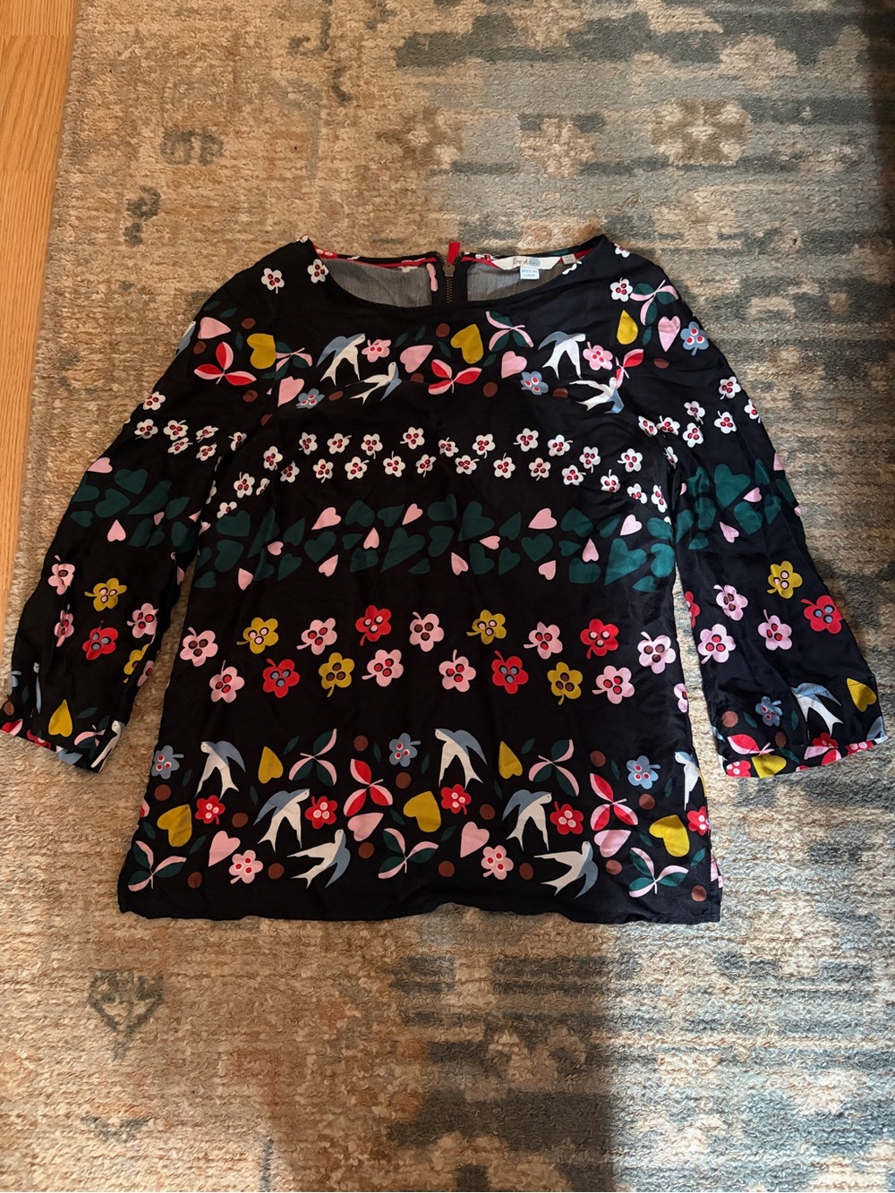 Boden Aria Folklore Boho Blouse